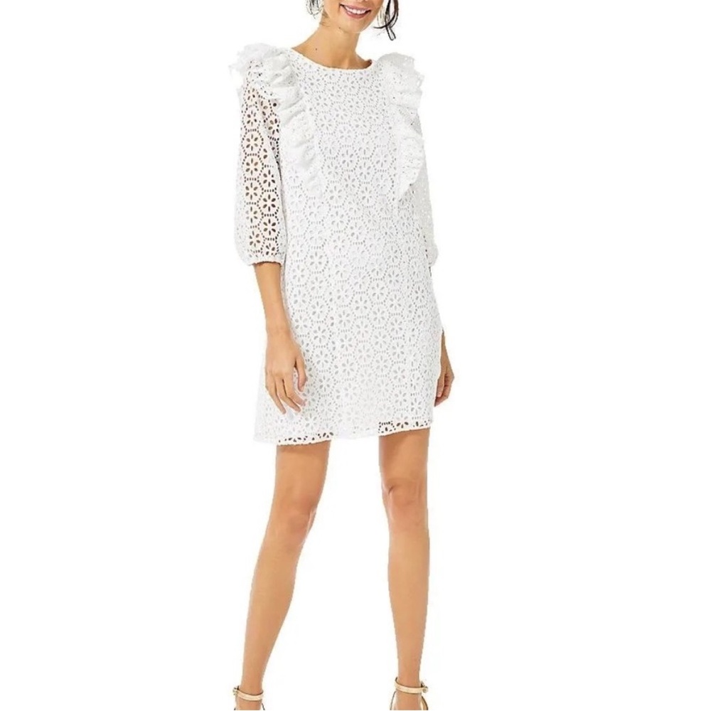 Lilly Pulitzer White Eyelet Dress